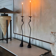Ferra Lily Candle Holders (Set of 2) - Bellari Home