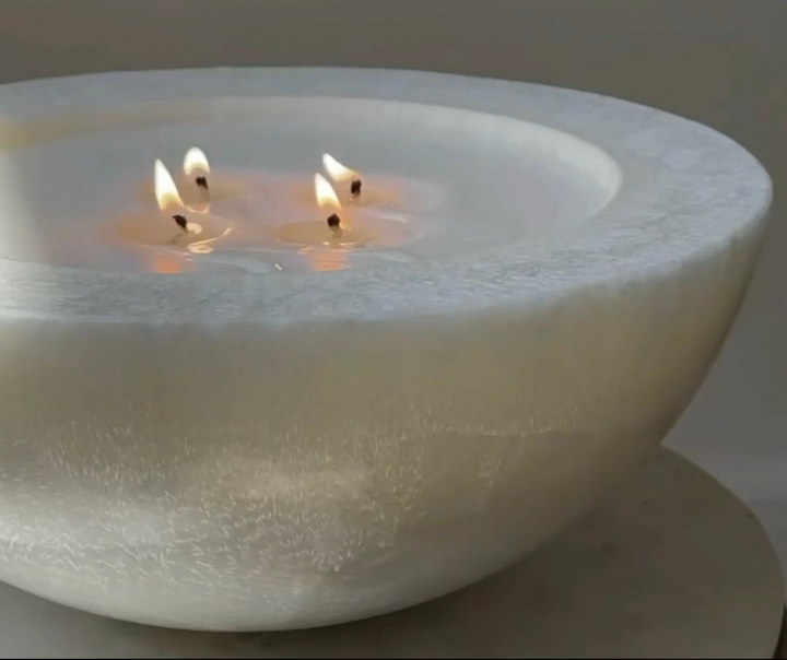 The Crystal Candle vs. A Traditional Candle