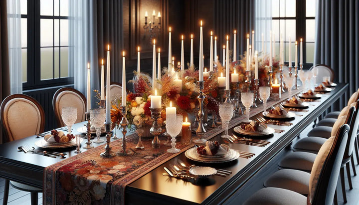 The Ultimate Guide to Decorating Your Dining Table with Taper Candles