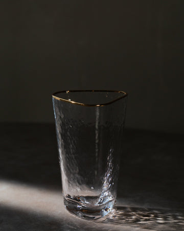 Roma Hammered Water Glasses (Set of 4) - Bellari Home